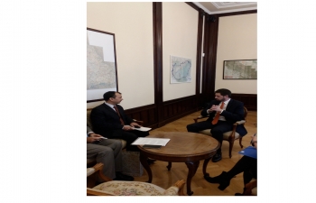 Ambassador Mr.Kumar Tuhin called on H.E. Mr.Levente Magyar, Minister of State in the Ministry of Foreign Affairs and Trade.